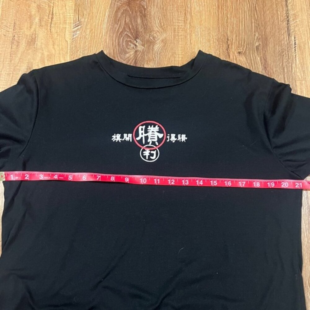 Men’s Graphic Black T-Shirt from SHEIN (Size: Medium) - Picture 4 of 5